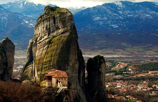 Your driver meets your train in the town of . Meteora Tour Rocks Orthodox Monasteries Greece Taxi Private Tours