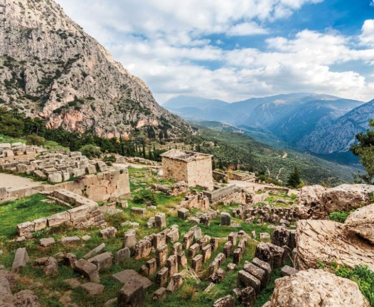 At the junction of thebes, you follow the direction to . Once Sacred The Oracle At Delphi Was Lost For A Millennium See How It Was Found