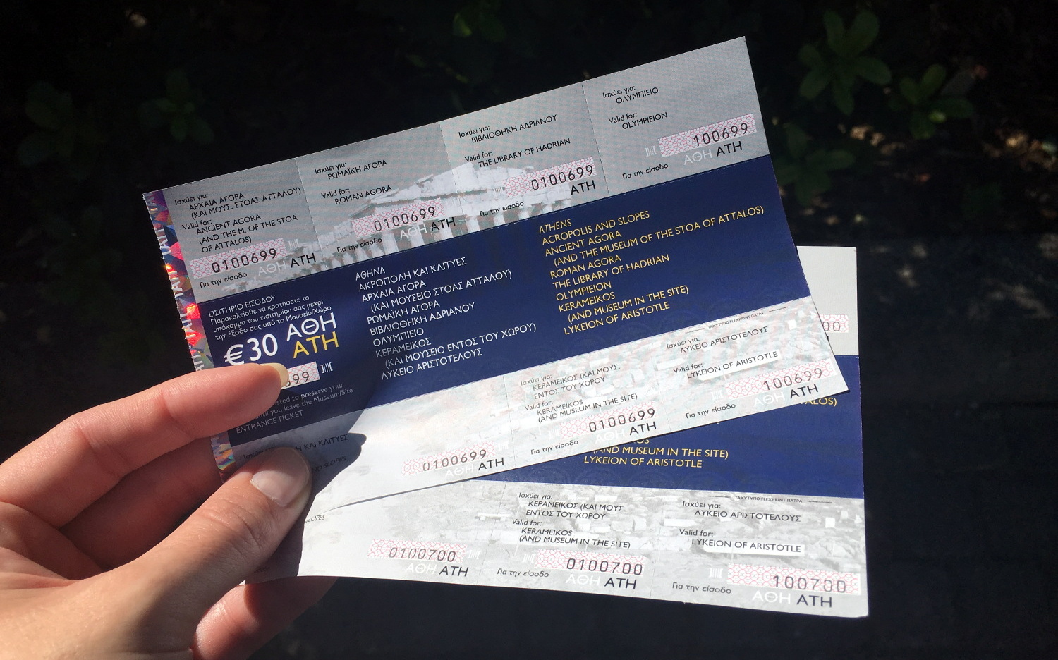 You will then receive all tickets. City Guide To Athens Greece Part 2 Athens Combined Ticket Screwtheaverage Com