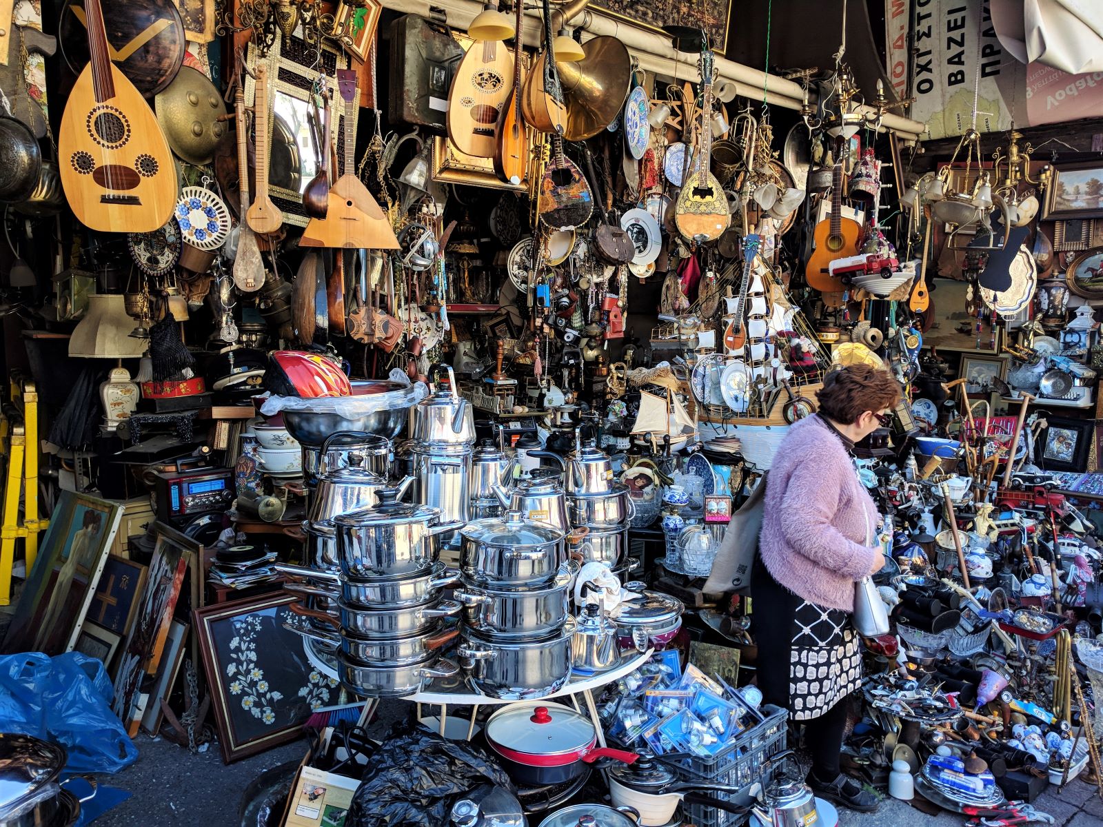 The cheapest meal during our trip was some pork gyros (a greek meat and vegetable wrap) in the tourist area of athens, which cost €4.50. Must Visit Flea And Food Markets In Athens Truevoyagers