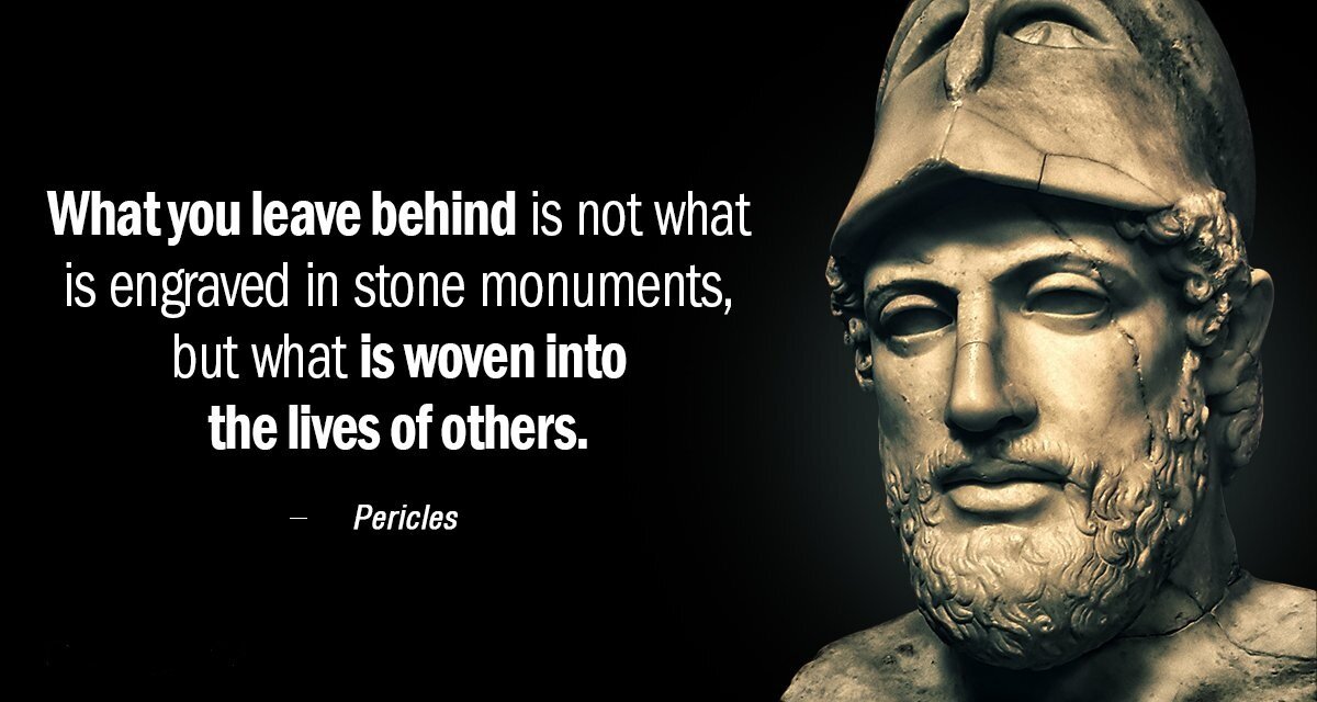 Looking for greece quotes to use as instagram captions? 11 Thought Provoking Quotes By Pericles