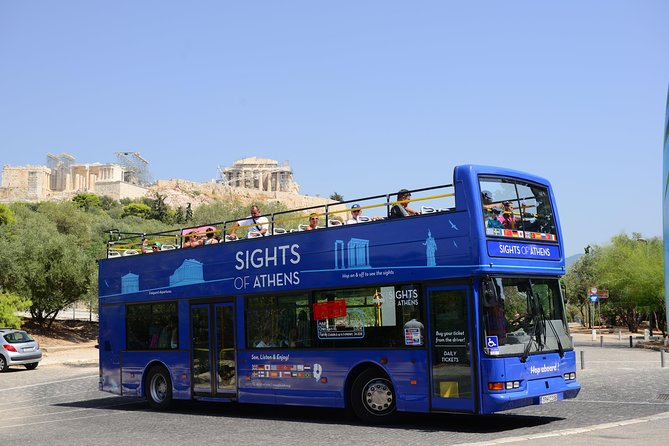 Amazing Hop On Hop Off Athens Map Package