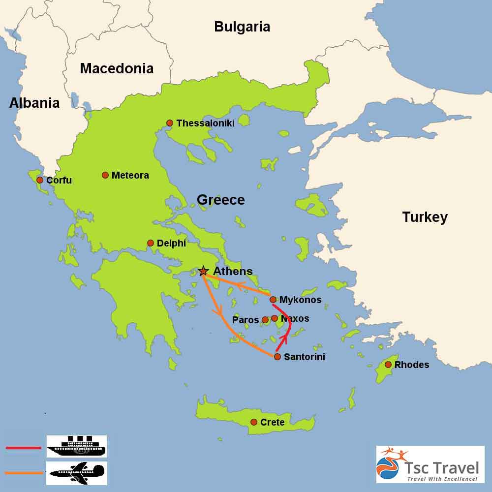 31+ Tour Athens Santorini Mykonos&nbsp;Package