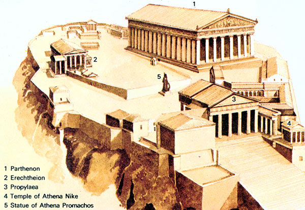 Amazing Ancient Reconstruction Acropolis Of Athens&nbsp;Package