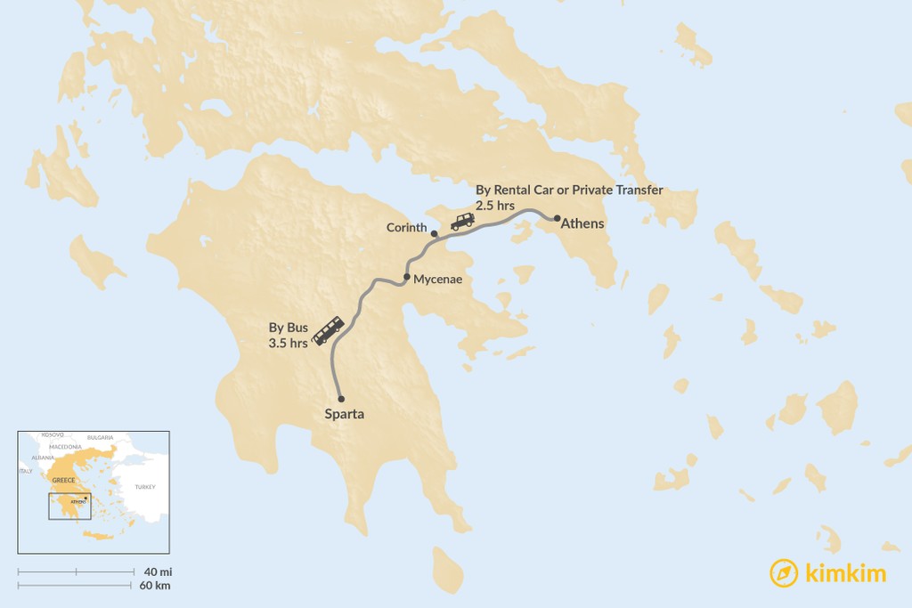 Exploring Ktel Bus Delphi To Athens&nbsp;Packages