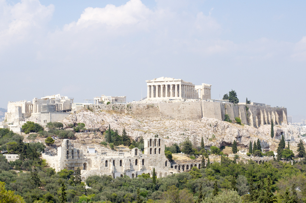 Amazing Acropolis Of Athens Location