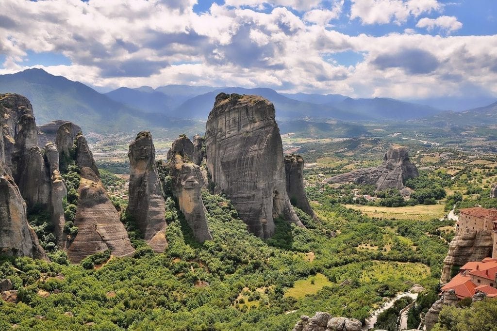 Train From Athens To Meteora&nbsp;Greece