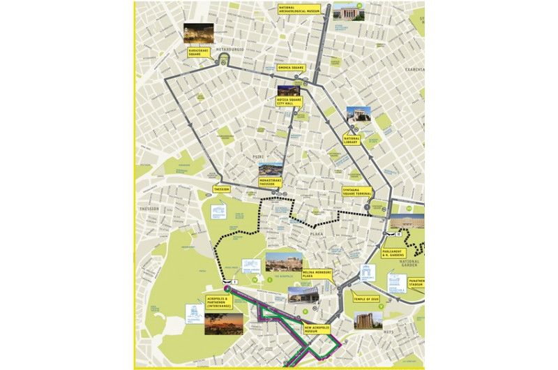 Exploring Athens Sightseeing&nbsp;Bus