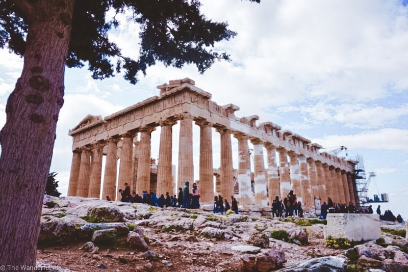 Amazing Acropolis Of Athens Greece&nbsp;Ruins