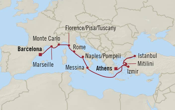 27+ Princess Cruise Athens To Barcelona&nbsp;Packages