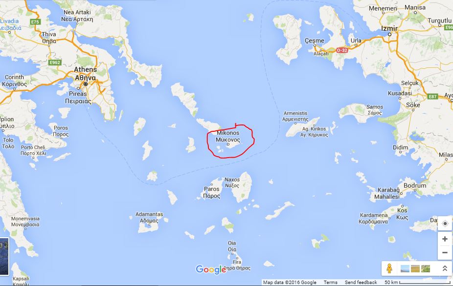 More expensive ferry tickets · more connections to mykonos; Sailing On Zebahdy A 49 Foot Oyster Mykonos For The First Time
