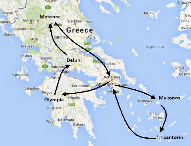 44+ Athens To Delphi And&nbsp;Meteora
