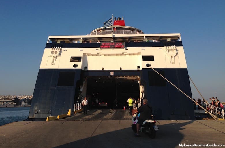 16+ Mykonos To Athens&nbsp;Ferry