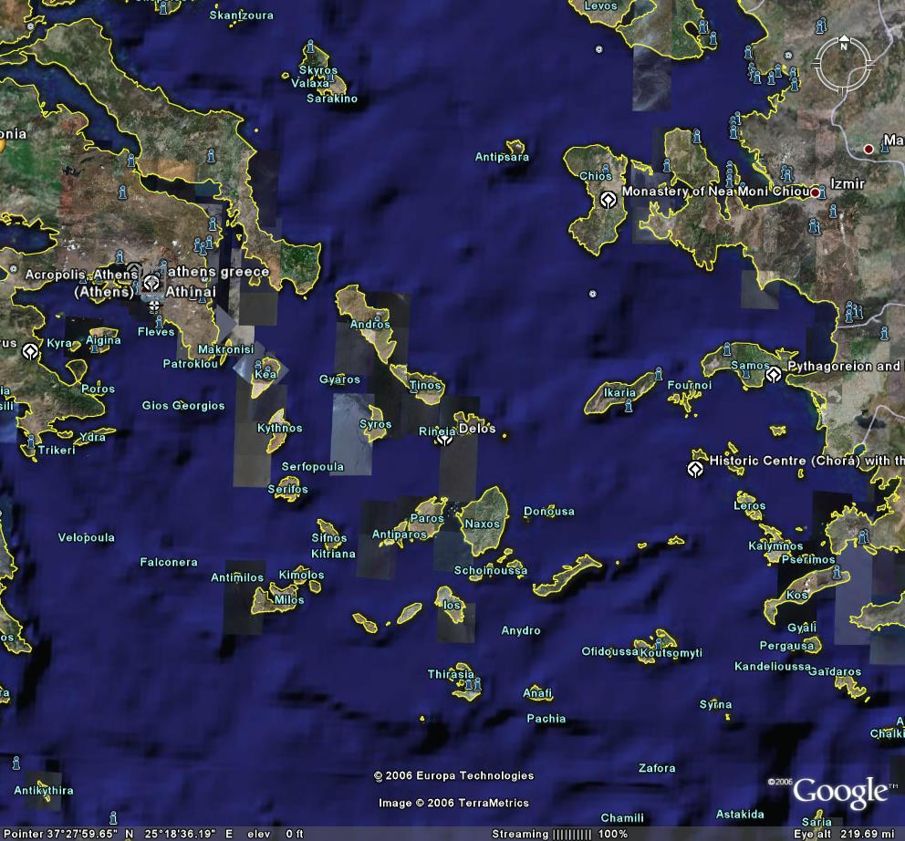 Exploring Acropolis Of Athens Google Earth Package